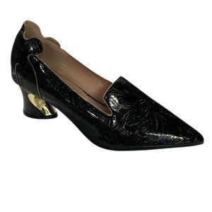 HJ Qianlang Design Patent Leather Shoes